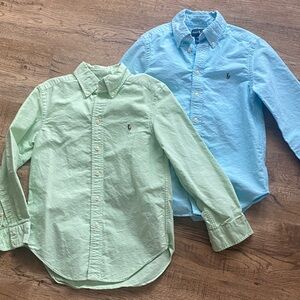 Ralph Lauren Button Down Long Sleeve Boys 8